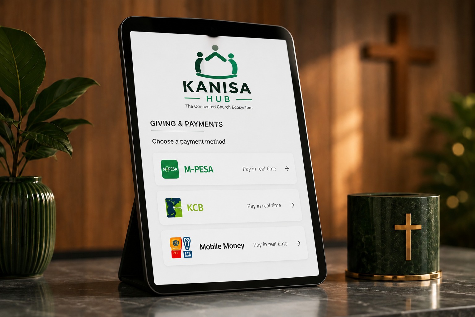 Mobile money giving